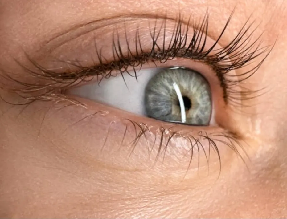 Ras de cils naturel — résultat réalisé au studio Dermagrafia